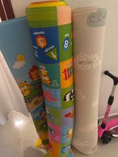 Play Mat Set - Educational & Cloud Design