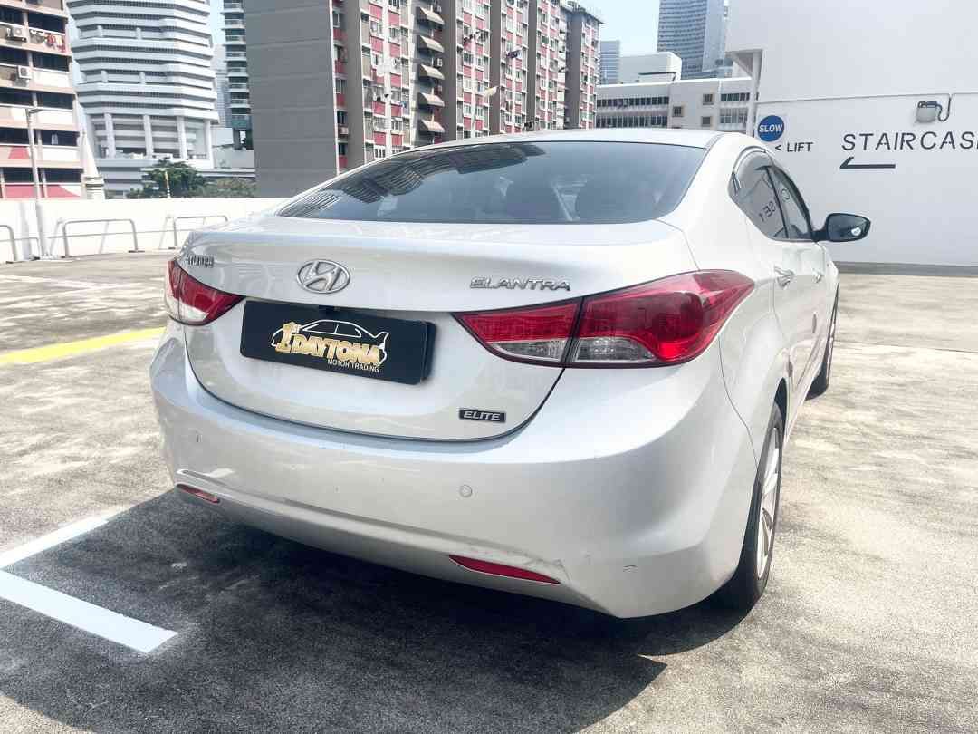 Hyundai Elantra 1.6 Elite (A) (Category: Used Cars) located in Singapore. Submitted by 1st_daytona (Listing ID 1456830635, Image 8). Description: Very nice keyless sedan model, servicing record, smooth driving condition, scrap min get back $700 above, cheaper than rental, don’t miss it, cash deal only, immediate transfer ownership. Sales Contact: Rayner Ho tel:96811390 .
