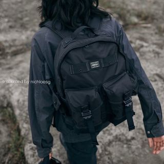 PORTER ALL DAYPACK WITH POUCHES