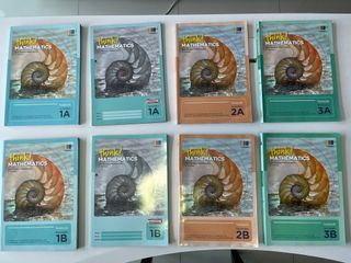Think! Mathematics Textbook - Secondary 1A, 1B, 2A, 2B, 3A, 3B. Workbook 1A, 1B