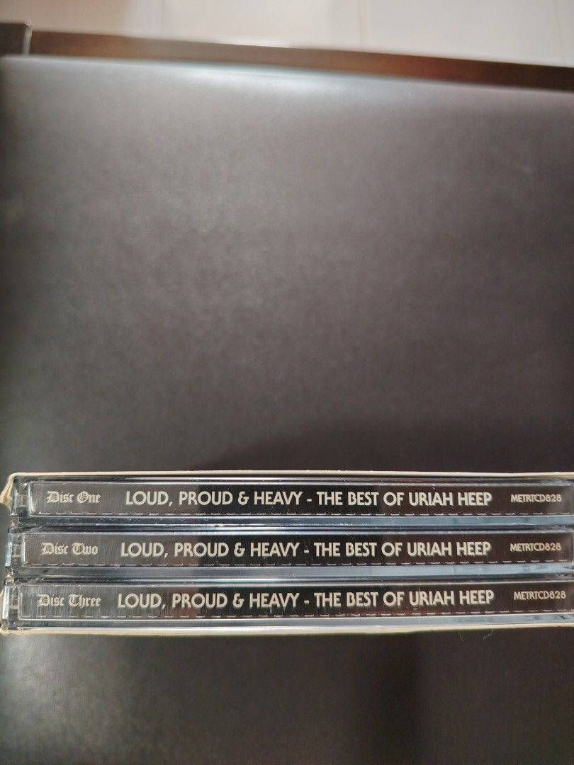 Uriah Heep - Loud, Proud & Heavy: The Best Of (3CD) (Category: CDs & DVDs) located in Singapore. Submitted by 1lifeliveit (Listing ID 1414677114, Image 5). Description: Collectors items, One of the Rare Uriah Heep songs which I bought from Europe. Original & Great soundtrack, sorry will not sell cheap. Thanks for viewing .