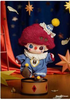 Dimoo Flame Clown and Lumino Feast Art Toys
