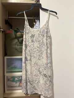H&M floral tank dress