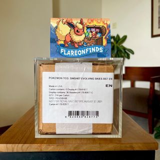 Pokemon Booster Box Acrylic Case Display Protection