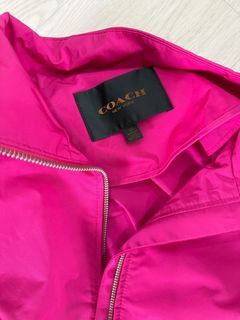 Coach Pink Lightweight Jacket - XS