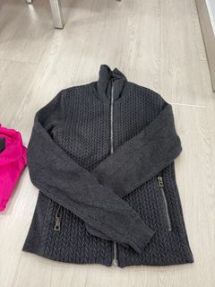 Dolce & Gabbana Grey Knit Jacket