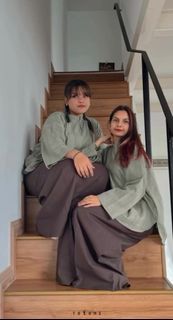 Totomi Aida Kurung Set in Olive