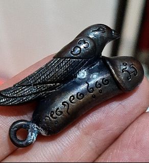 Thai amulet paladkik salika Aj Prakong , metta baramee edition.