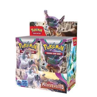 SEALED Paldea Evolved Booster Box (with Acrylic Case)