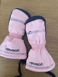 Ski snow Mittens - girls kids