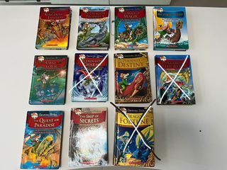 Geronimo Stilton Kingdom of Fantasy Books hard cover