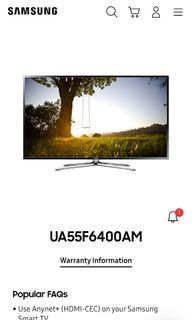 Samsung TV 55 inch