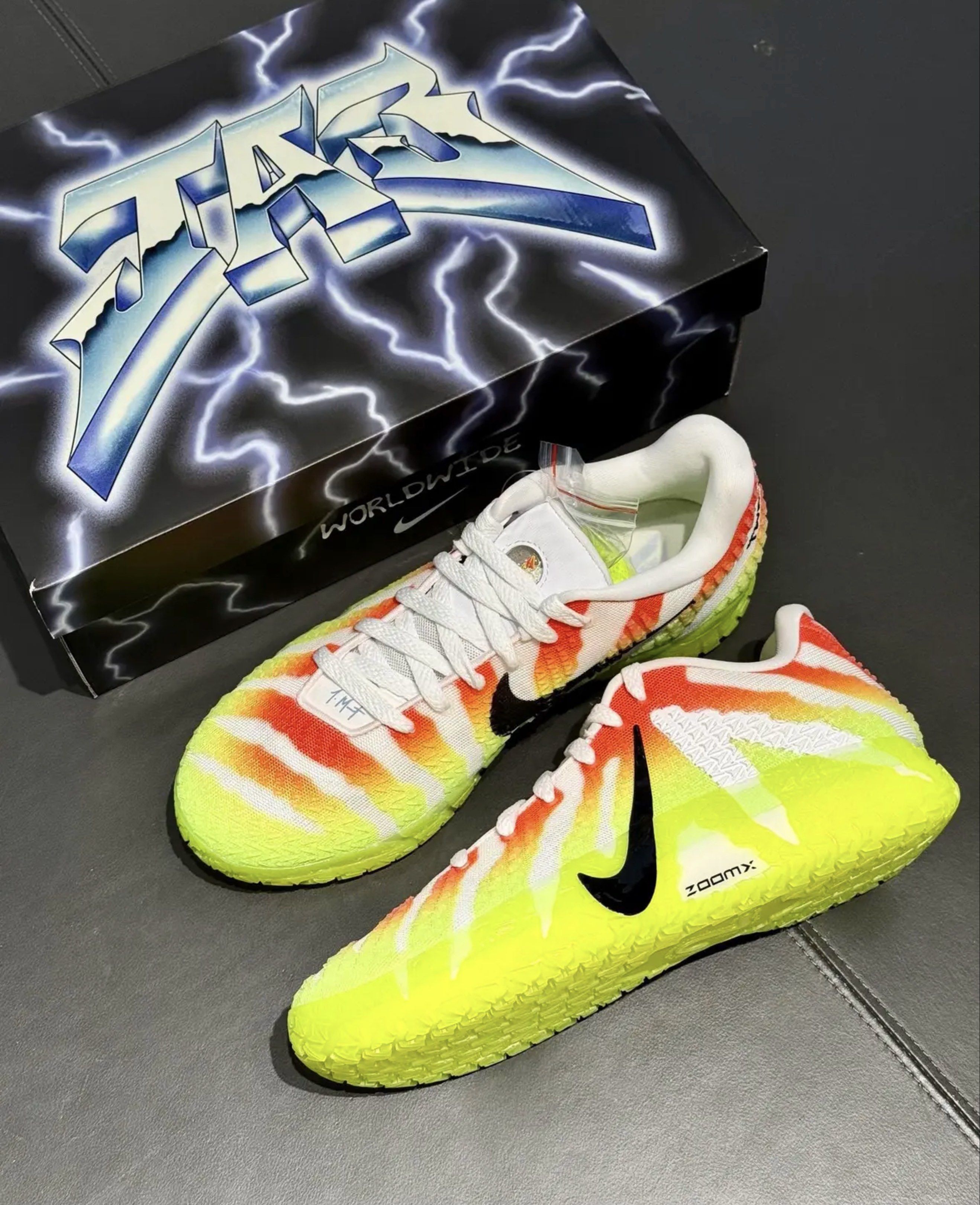 LIMITED SIZES* Nike Ja 3 Ja morant 3 basketball shoes (Category: Sneakers) located in Singapore. Submitted by etgh9 (Listing ID 1417767243, Image 1). Description: BRAND NEW AUTHENTIC DM FOR SIZES.