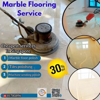 Marble floor, Homogenous,  Granite, Terrazo tiles polishing,  Stain removing , Marble  polishing, Kitchen counter top, Crack fixing table polish, etc