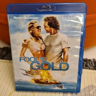 FREE TRACKABLE SHIPPING AND NEVER WATCHED! Kate Hudson and Matthew McConaughey's Roamntic Comedy Fool's Gold Blu-ray