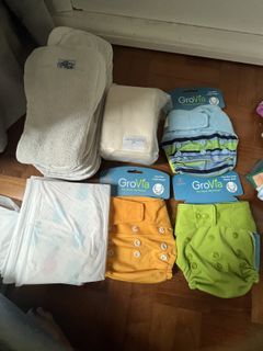 GroVia One-Size Cloth Diapers & Inserts