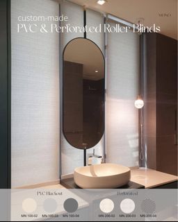 PVC/ Perforated Roller Blinds