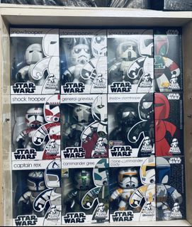 Assortment of Star Wars and Marvel Mighty Muggs Lot