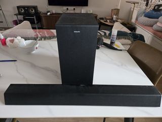 Phillips Soundbar and Subwoofer