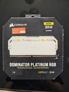 Corsair Dominator Platinum RGB DDR5 32GB RAM(2x16GB), CL36