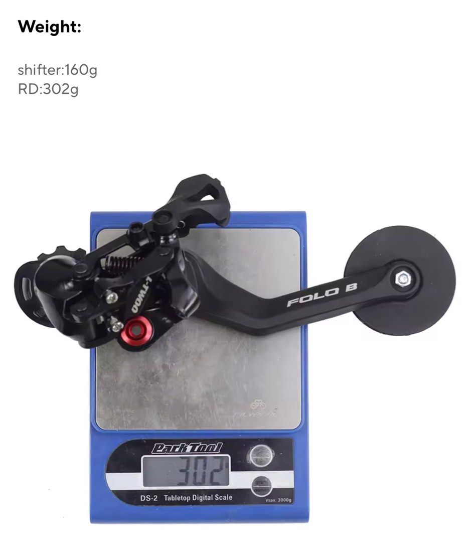 🔥Derailleur Set Fold A/B 5 7 9 Speed L-TWOO A5 A7 Rear Derailleur Shifter Tensioner With Hanger for Brompton Pikes 3Sixty Aceoffix Trifold Transmission 5/7/9s Cable Lever Paddle Guide Rear Derailleur (Category: Parts & Accessories) located in Singapore. Submitted by punggol_lew_bikescooter (Listing ID 1413237049, Image 9). Description: 🔥Derailleur Set Fold A/B 5 7 9 Speed L-TWOO A5 A7 Rear Derailleur Shifter Tensioner With Hanger for Brompton P