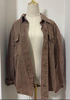 Pascun Brown Denim Jacket