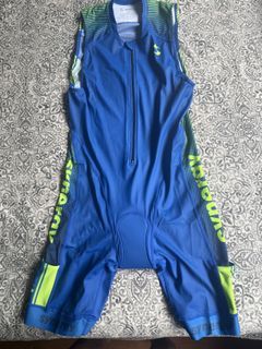 Synergy Triathlon Suit - Blue/Green L size