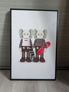 KAWS Art Print - Framed