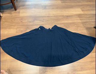 Lacoste Navy Blue Full circle Skirt - Size 38 - made in France