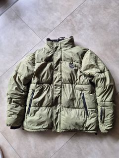 SNO Ski Snowboard Olive Green Puffer Jacket Men's Medium