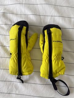Mashall Yellow Ski Mittens - Size 2 - 3