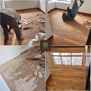 Parquet Polish / Parquet Repair/ Parquet Installation / Scratch Remove / Wooden Floor Polish/ Dirt Clean/ Damage Floor Repair / Deck Varnish / Staircase Polish/ Colour Restoration / Affordable Price / Registered company,  etc