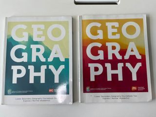 Secondary School Textbooks - Geography, Science, Social Studies