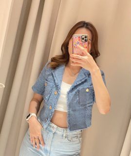 Pomelo Tweed Shorts SET