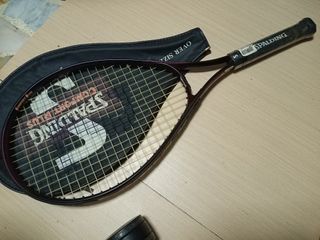 (fixed price, dealing at 460405) Spalding Comfort Plus Oversize Tennis Racket (grip L3, 4 3/8)