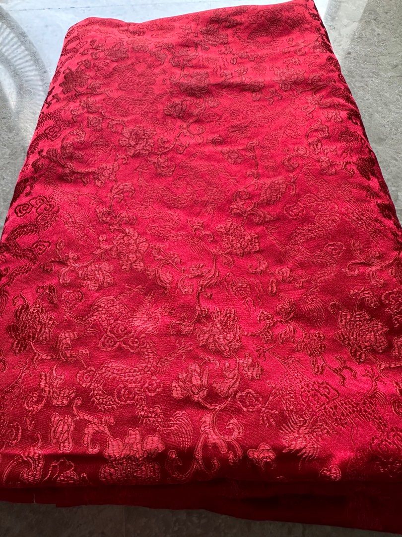 Chinese Wedding Decorations - Red Purse, Red Fabric, Red Flower Ball, Deco (Category: Occasions & Party Supplies) located in Singapore. Submitted by polarbear6043 (Listing ID 1414534538, Image 6). Description: All items like new. Used only once for wedding. Each item different price. Pick up at AMK Blk 602 / Lentor MRT / YCK MRT. Free delivery for selected locations. .