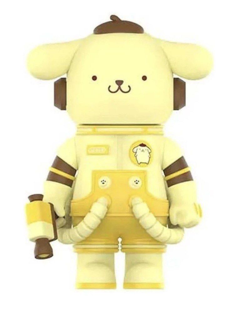 Pop MartMega Space Molly Sanrio Characters 400% 'Pompompurin' (Category: Designer & Blind Box Toys) located in Singapore. Submitted by selltobuyyyyy (Listing ID 1414601429, Image 1). Description: .