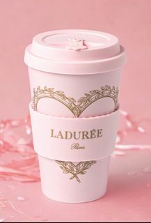 Limited edition Valentines Day Pink LADUREE Paris 
