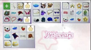 [WTS] cute adopt me pet wears