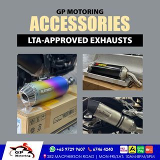HONDA X-ADV 750 | YAMAHA XMAX V1 | CB400X | CB400 | ZX4RR | TERMIGNONI | AKRAPOVIC | LEOVINCE | SC PROJECT | BODIS | ARROW | YOSHIMURA | MORIWAKI | YAMAMOTO | SP TADAO | LTA APPROVED | BUY NOW, PAY LATER | READY STOCK | ORIGINAL | GP MOTORING | GPMOTORING