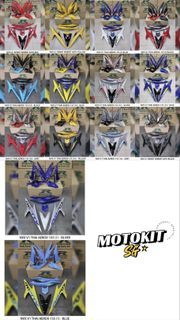 AEROX V1 NVX 155 AIRBRUSH COVERSET