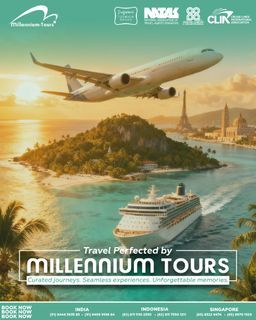 Certified & Experienced Travel Agent | Business Trips, Golf Tours, Ferry Tickets, Flights, Cruises & Holiday Packages | Millennium Tours