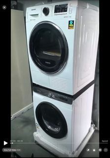 Inverter save energy Samsung Washer heat pump  Dryer  or Stack - OptimalDry 10kg