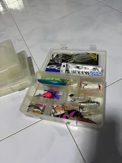 Fishing Lures and Tackle Box 