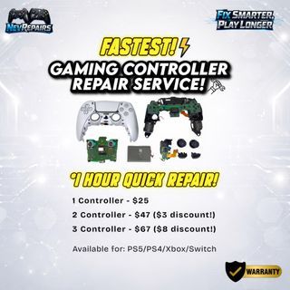 🔥[REPAIR] PS5 / PS4 / Xbox Controller Fix ( DS5 / DS4 / Xbox / DualSense 5 )