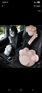 Cute Paw Print Car Seat Accessories