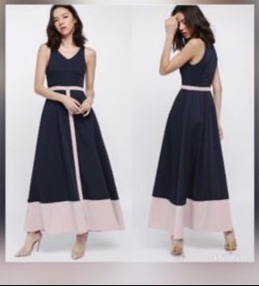 [BNWT] Love Bonito Dagons Contrast Formal Sleeveless Maxi Dress