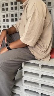 Totomi Atok top in Khaki (kurta)