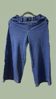 Uniqlo kids Dark Blue Denim Wide Leg Jeans