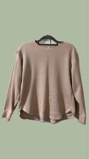 Uniqlo Waffle Knit Sweater